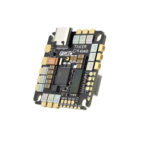 Original GEPRC GEP-TAKER G4 45A 8Bit ICM 42688-P Betaflight OSD W/AT7456EV AIO High-performance Main Control for RC FPV Parts